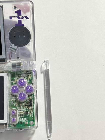 Nintendo DS Lite - Transparent Evangelion Custom