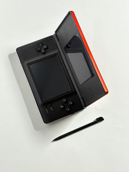 Nintendo DS Lite - Crimson Red and black