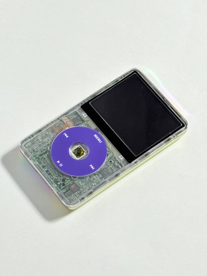Ipod Video - Classic 5th gen - Transparent purple