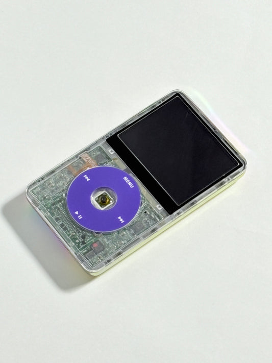 Ipod Video - Classic 5th gen - Transparent purple