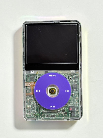 Ipod Video - Classic 5th gen - Transparent purple