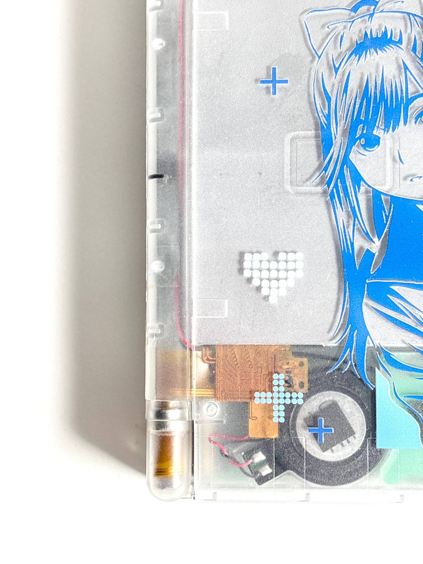 Nintendo DS Lite - Transparent LovePlus Custom