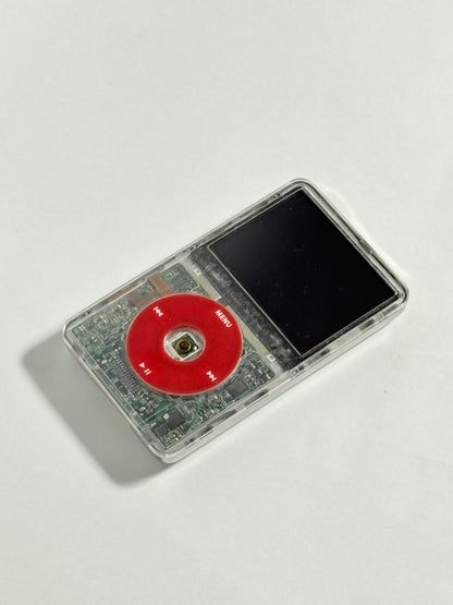 Ipod Video - Classic 5th - Transparent Red