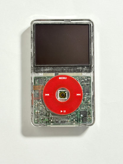 Ipod Video - Classic 5th - Transparent Red