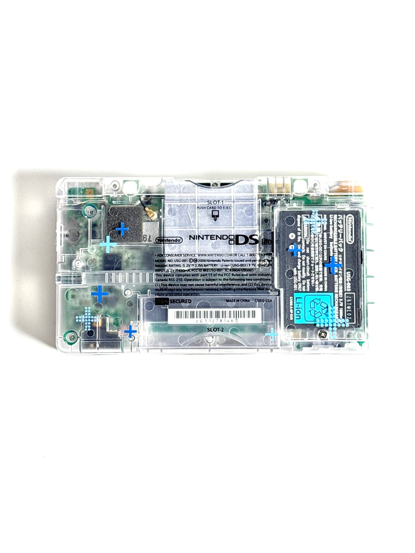 Nintendo DS Lite - Transparent LovePlus Custom