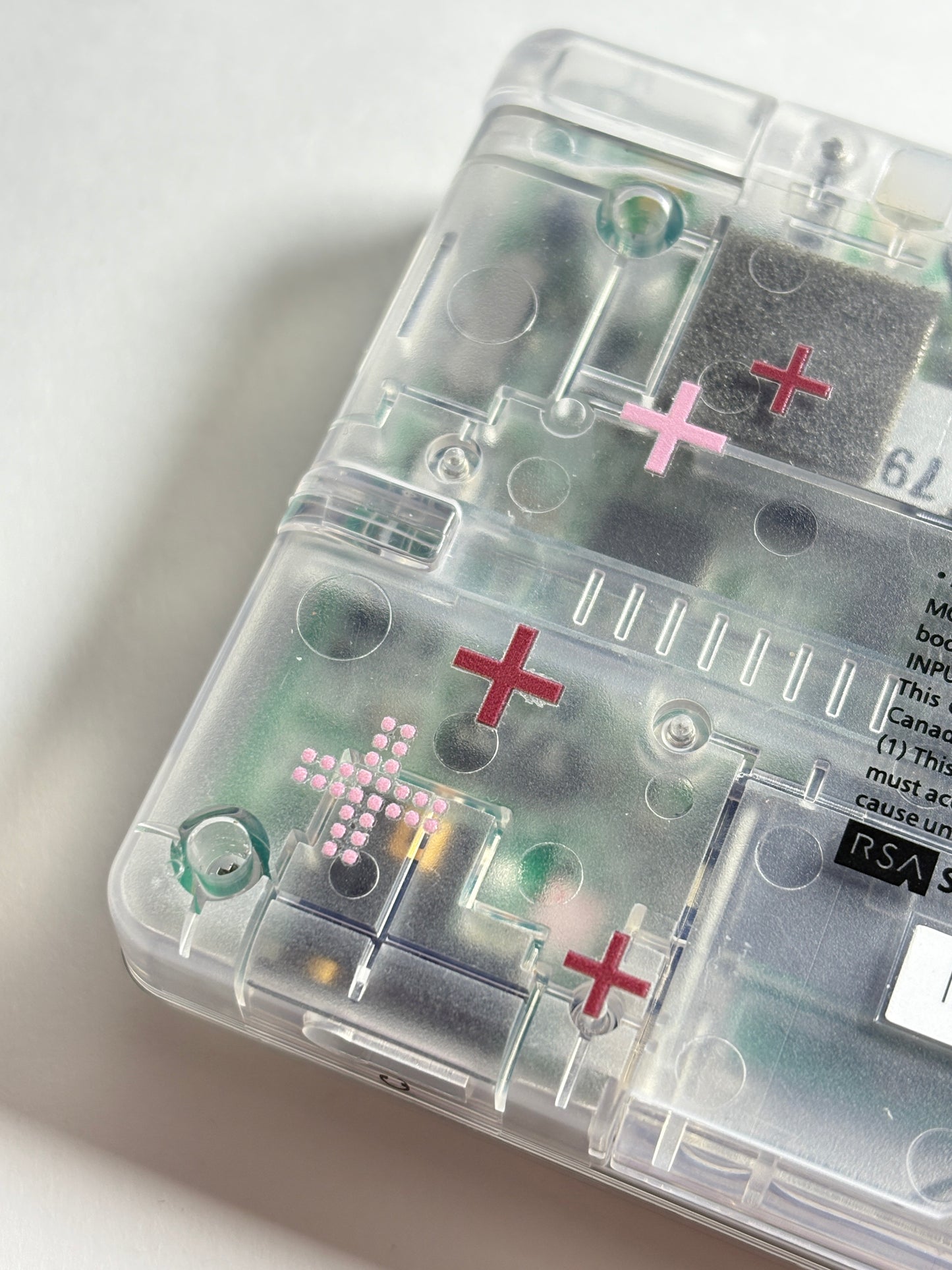 Nintendo DS Lite - Transparent LovePlus Custom