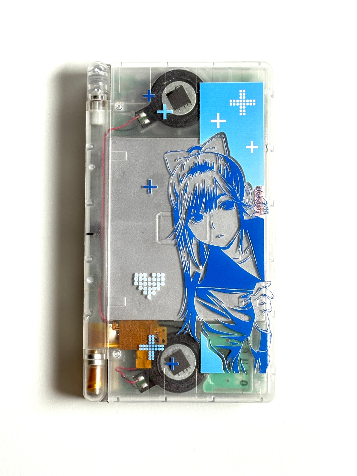 Nintendo DS Lite - Transparent LovePlus Custom
