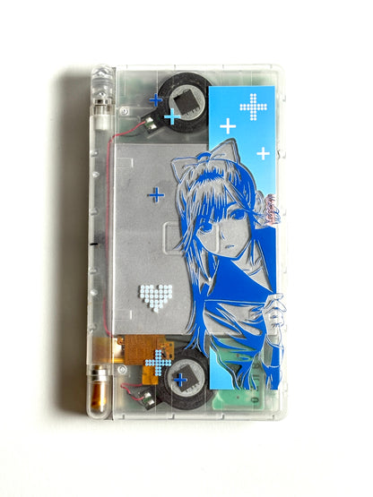 Nintendo DS Lite - Transparent LovePlus Custom