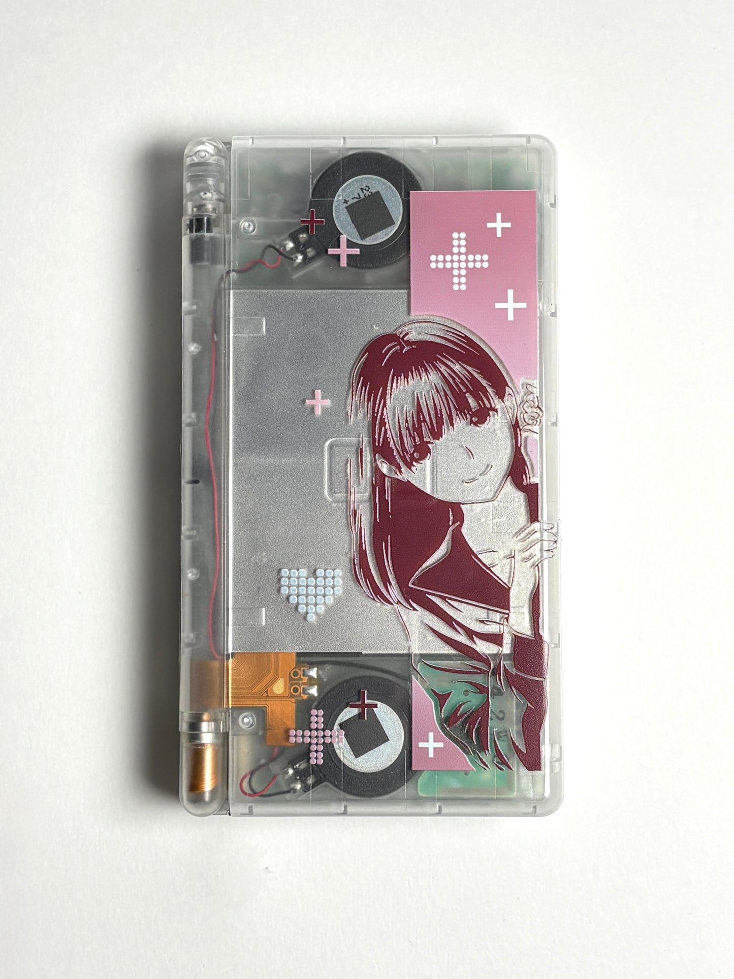 Nintendo DS Lite - Transparent LovePlus Custom