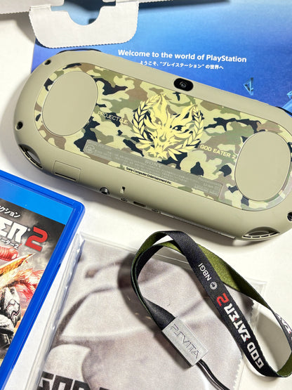 Ps Vita 2000 - God Eater 2 Fenrir Edition - Mint