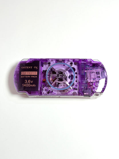 PSP 3000 - Transparent Purple Evangelion edition