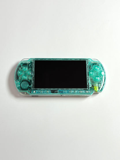 PSP 3000 - Transparent Mint Green