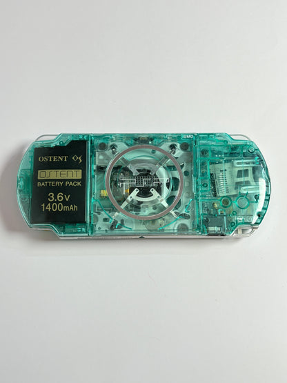 PSP 3000 - Transparent Mint Green