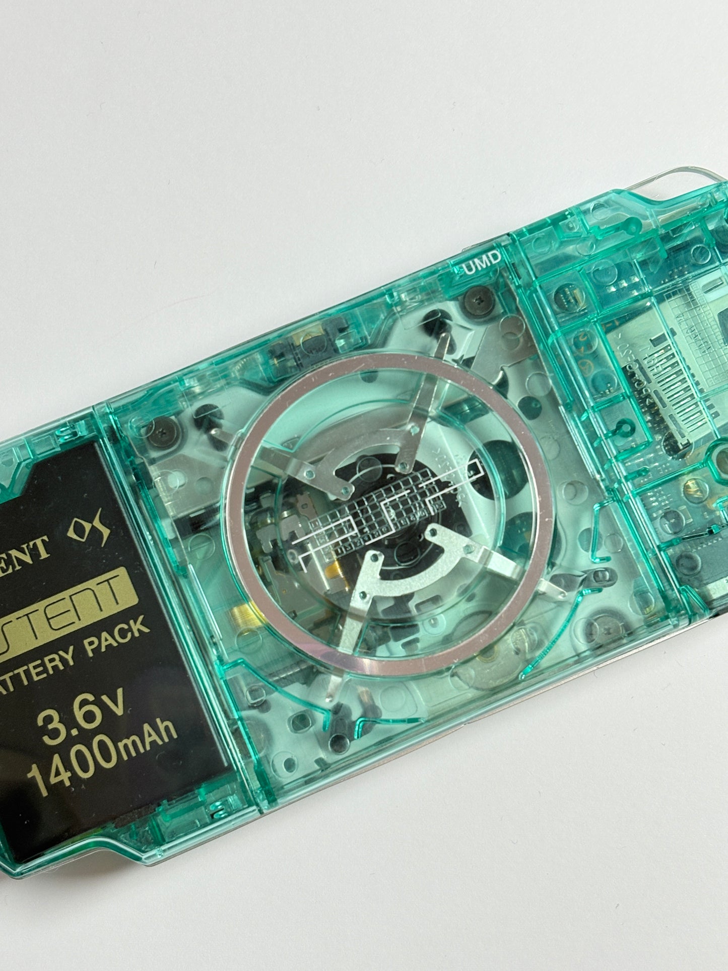 PSP 3000 - Transparent Mint Green