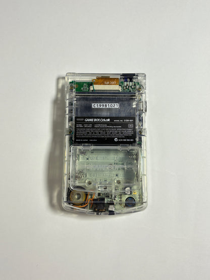 Game Boy Color – Transparent White