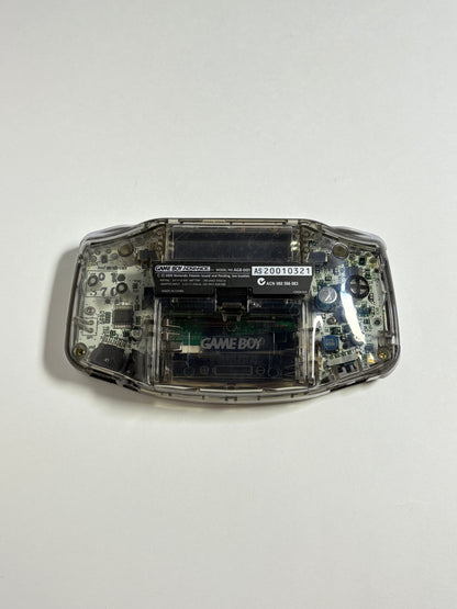 Game Boy Advance – Transparent Black