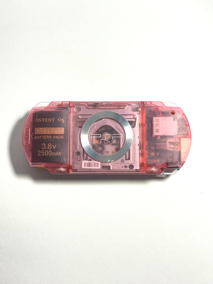 PSP 1000 - Transparent Pink - IPS Screen