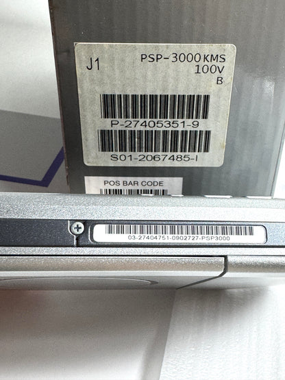 PSP 3000 - Silver - IPS