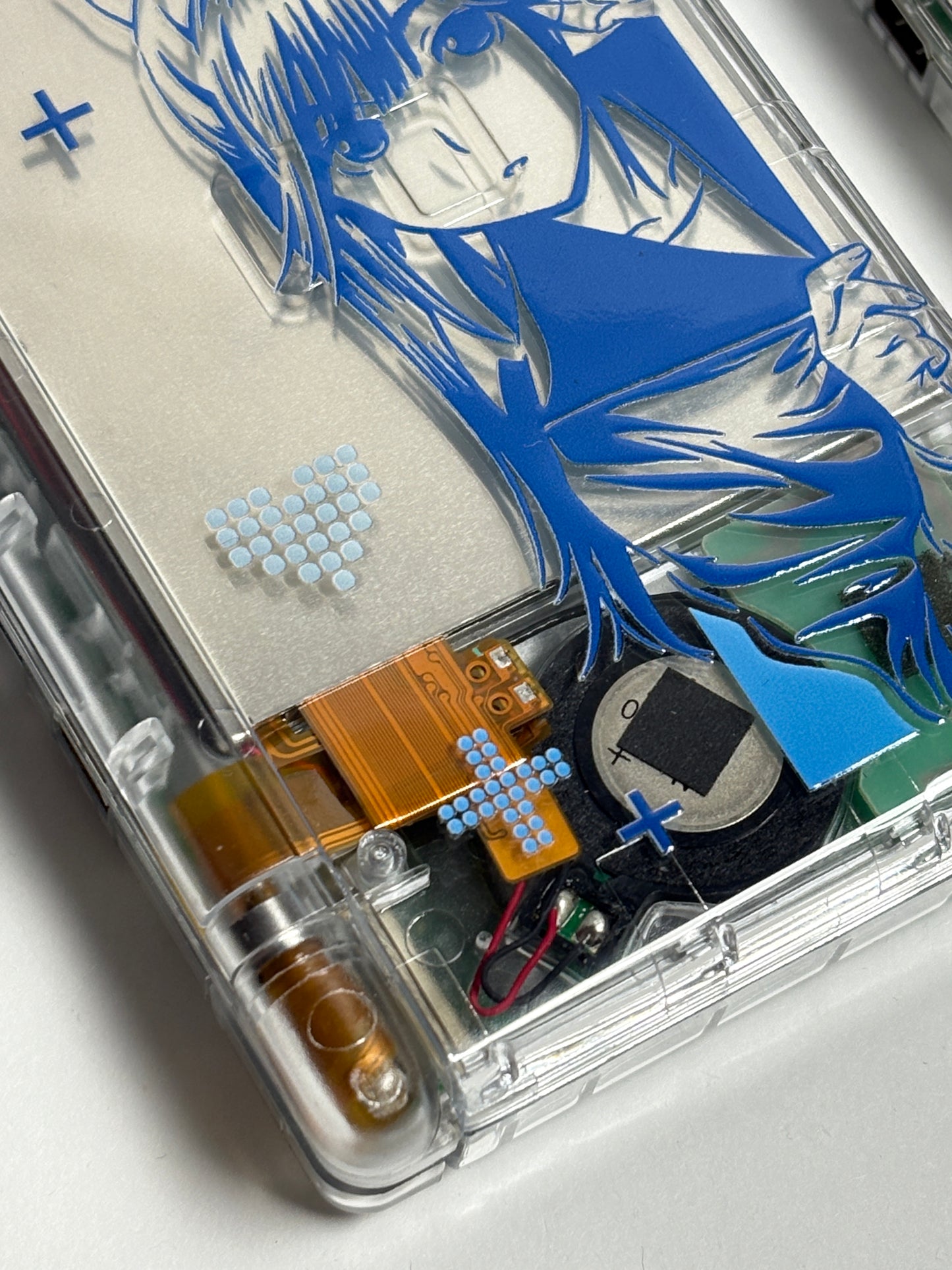 Nintendo DS Lite - Transparent LovePlus Custom