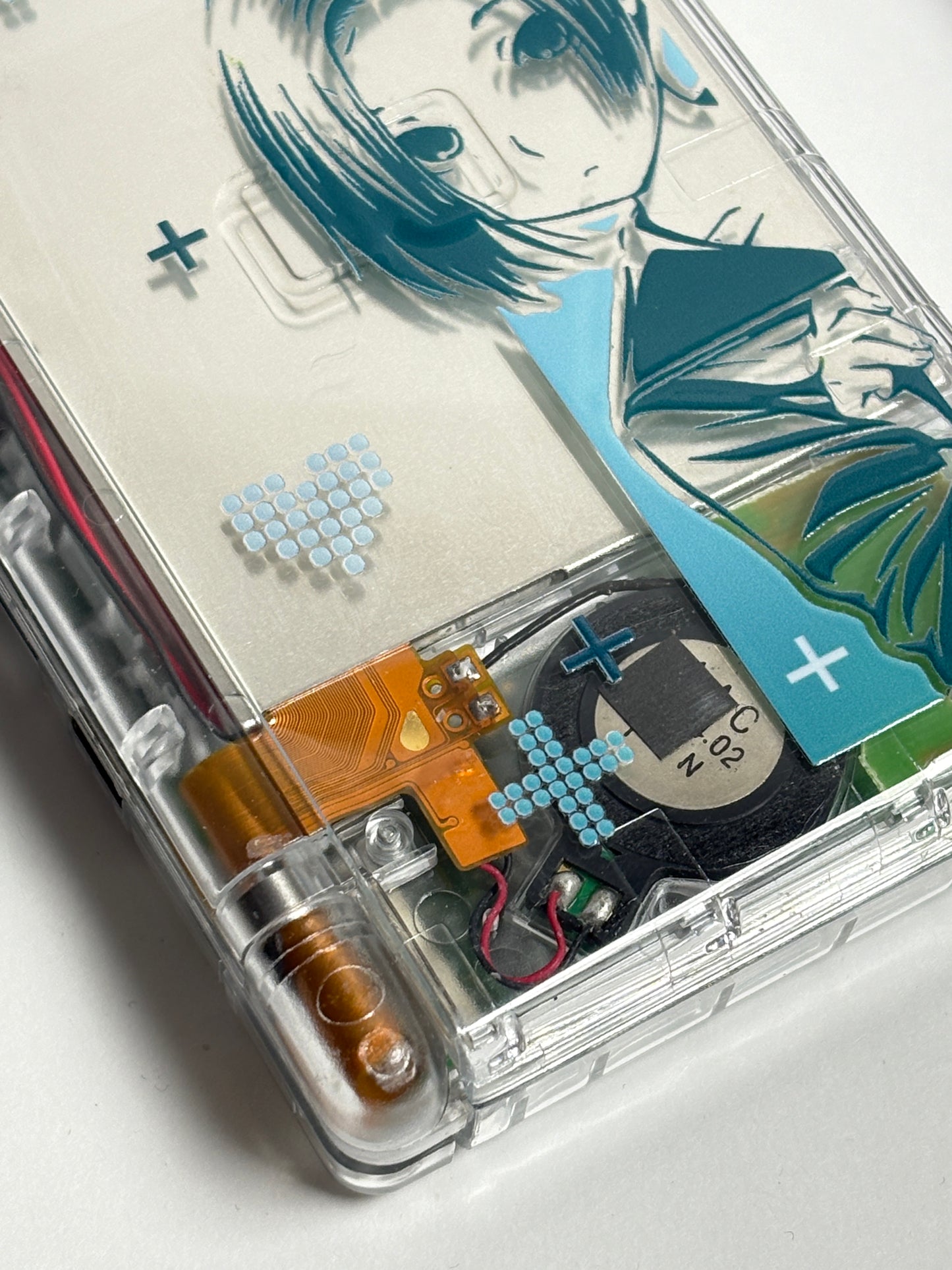 Nintendo DS Lite - Transparent LovePlus Custom