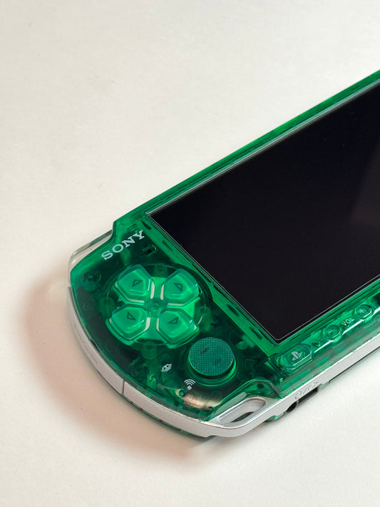 PSP 3000 - Transparent green
