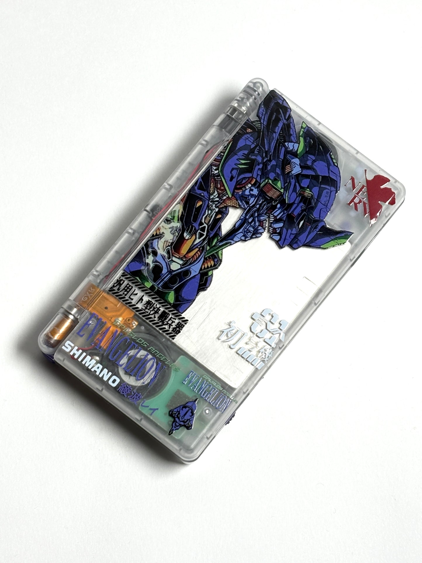 Nintendo DS Lite - Transparent Evangelion Custom