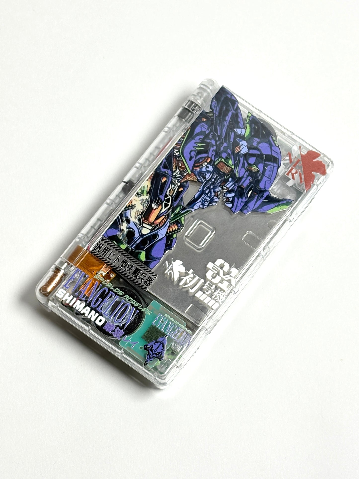 Nintendo DS Lite - Transparent Evangelion Custom