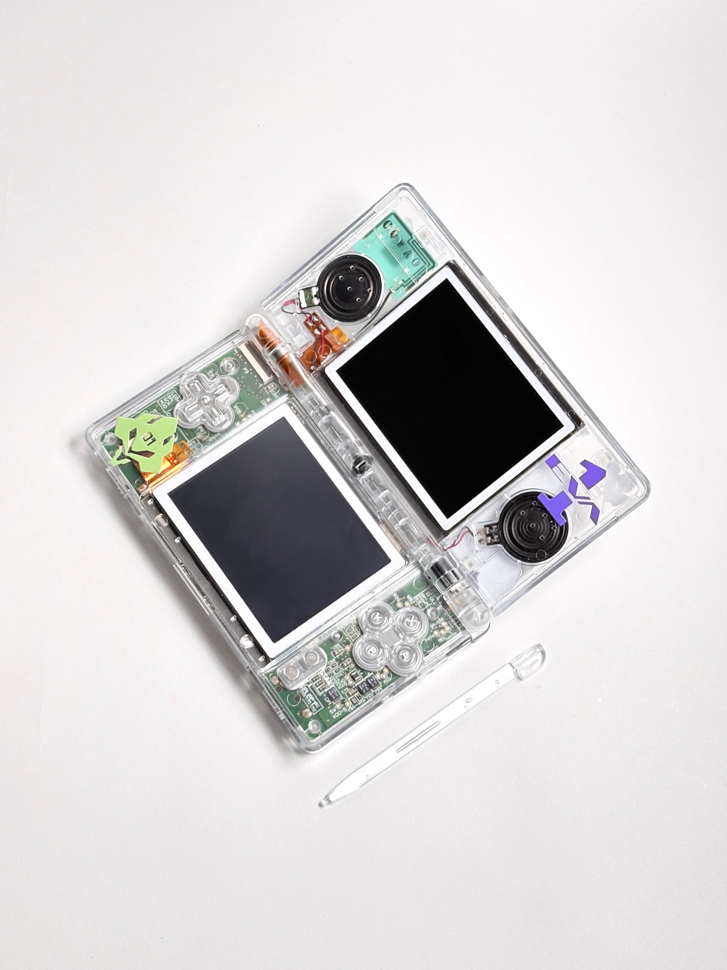 Nintendo DS Lite - Transparent Evangelion Custom