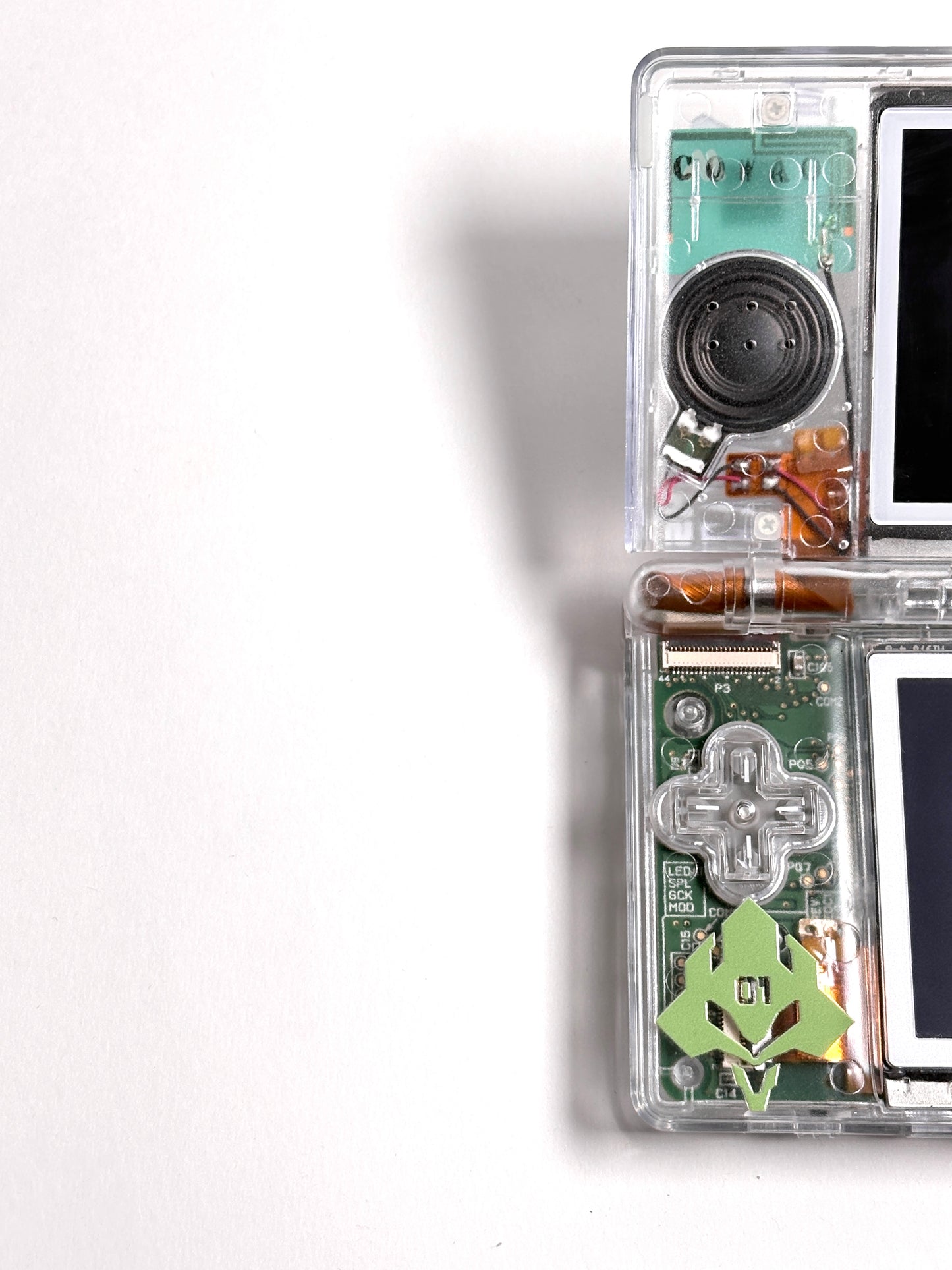 Nintendo DS Lite - Transparent Evangelion Custom