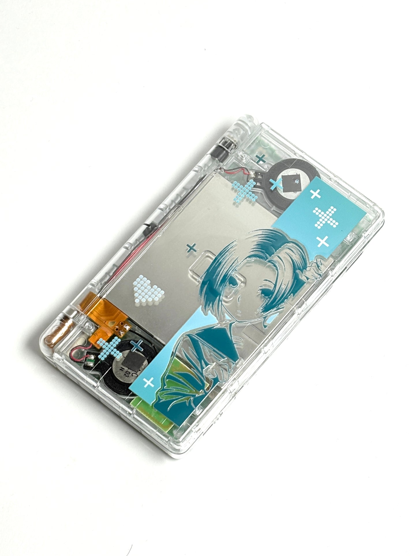 Nintendo DS Lite - Transparent LovePlus Custom