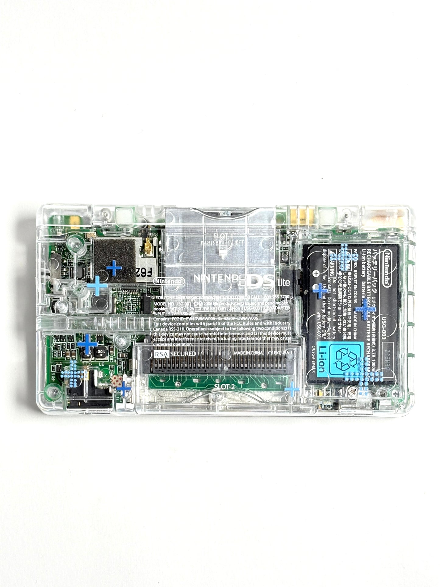 Nintendo DS Lite - Transparent LovePlus Custom