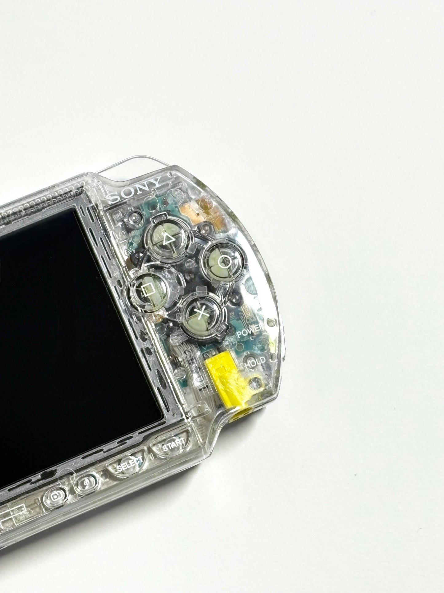 PSP 1000 - Transparent White - IPS