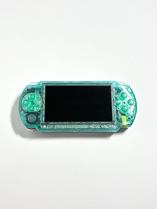 PSP 1000 - Transparent Mint Green - IPS
