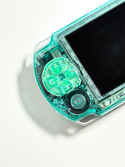 PSP 1000 - Transparent Mint Green - IPS