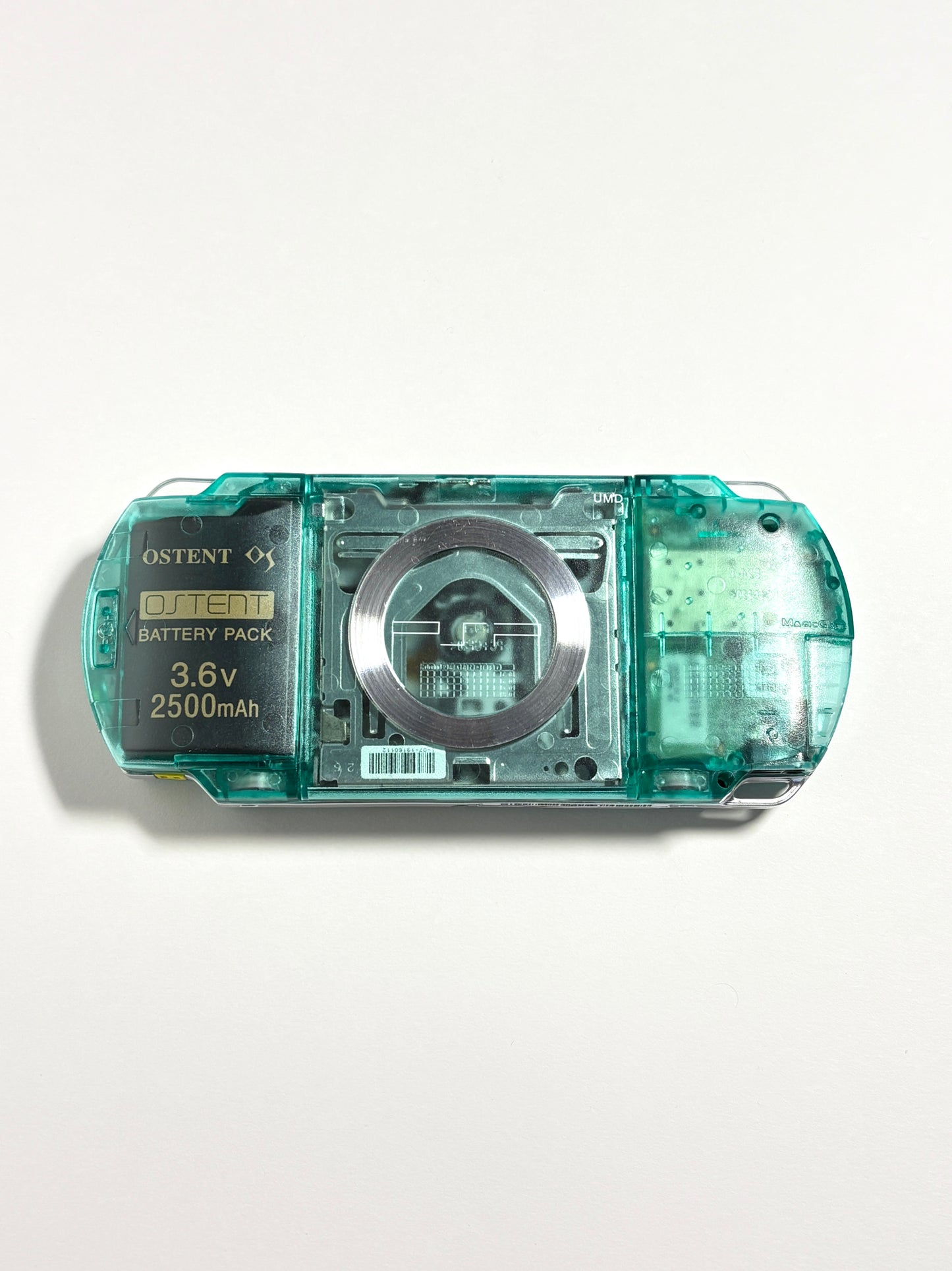 PSP 1000 - Transparent Mint Green - IPS