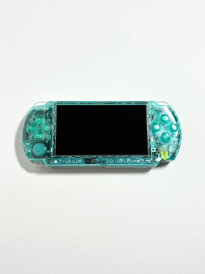 PSP 3000 - Transparent Mint Green