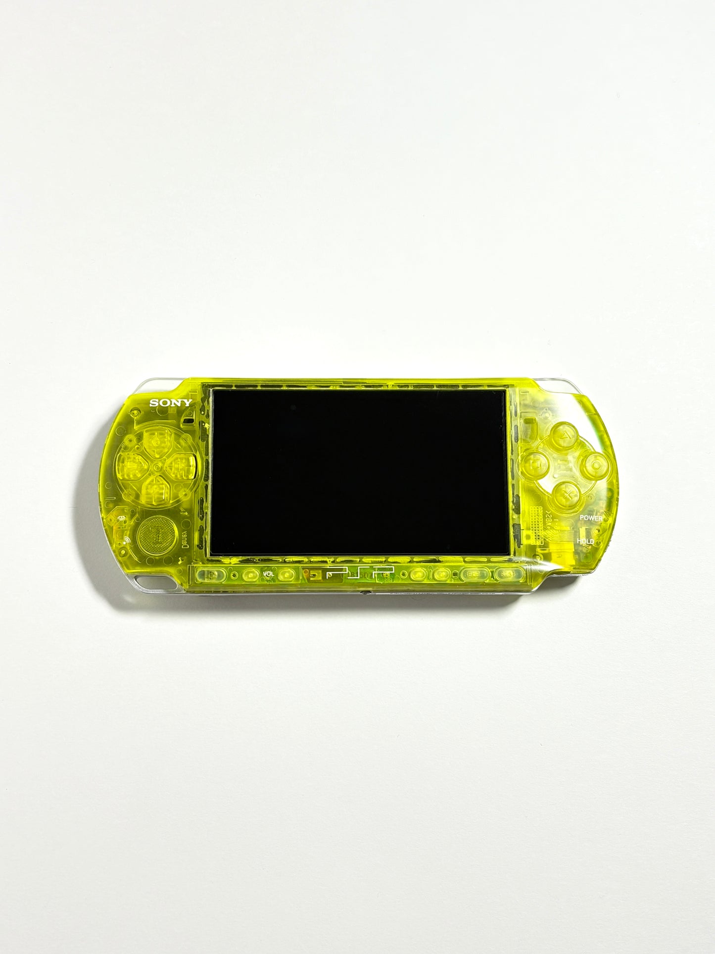PSP 3000 - Transparent Yellow
