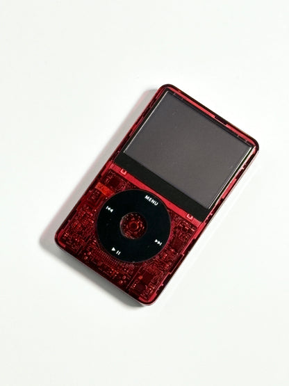 Ipod Video - Classic 5th gen - Transparent Red