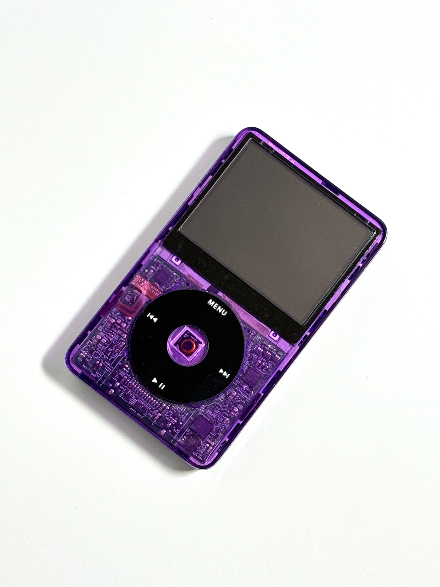 Ipod Video - Classic 5th gen - Transparent Purple