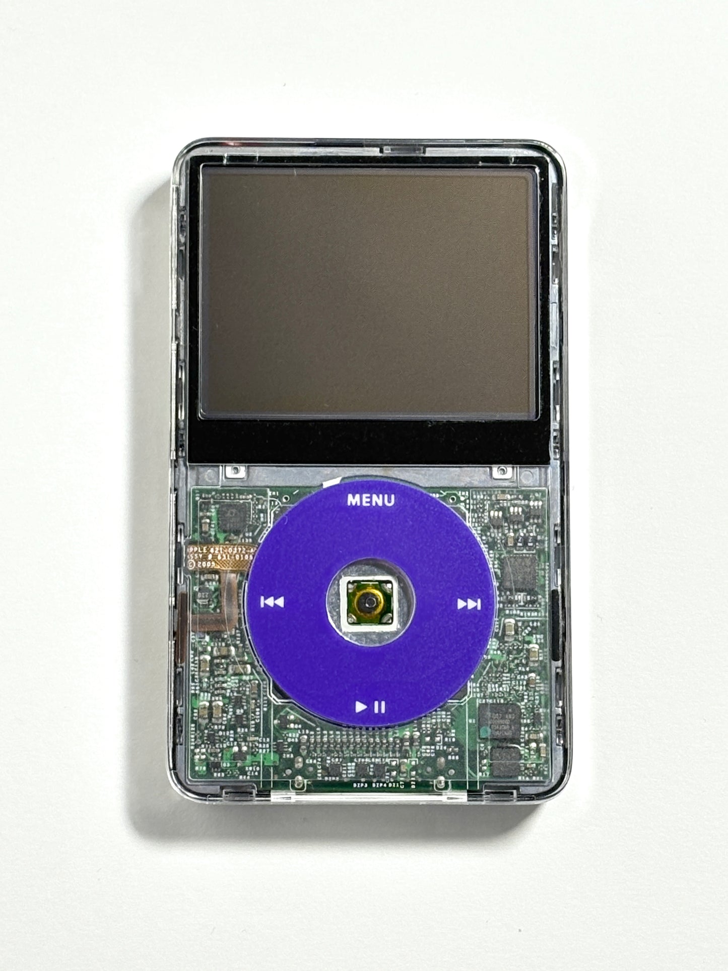 Ipod Video - Classic 5th gen - Transparent purple