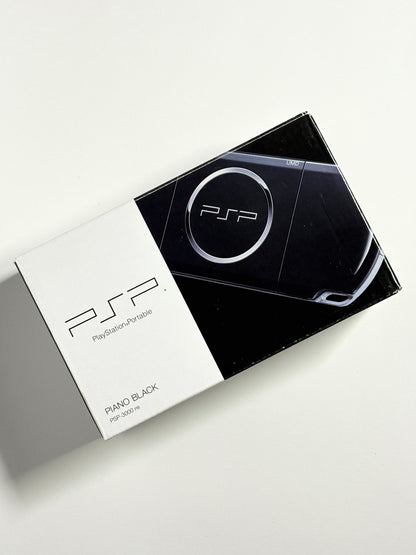 PSP 3000 - Piano Black - Value Pack