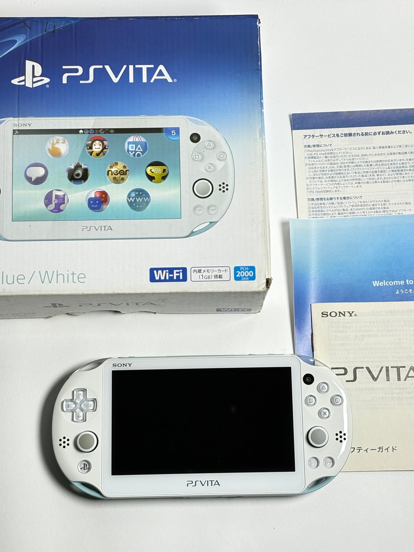 Ps Vita 2000 - Light Blue w Original box