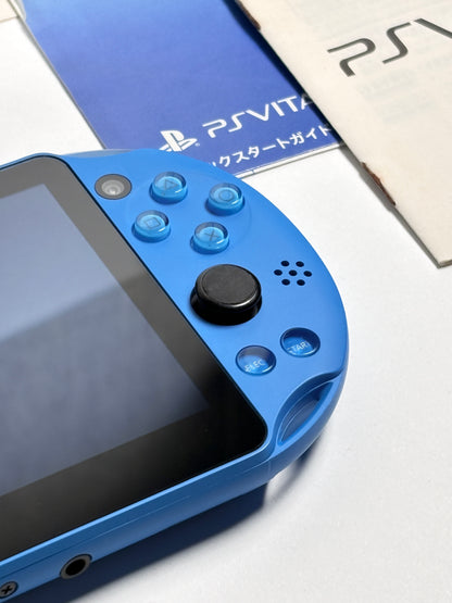 Ps Vita 2000 - Aqua Blue w Original Box