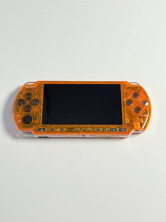 PSP 3000 - Orange w black buttons
