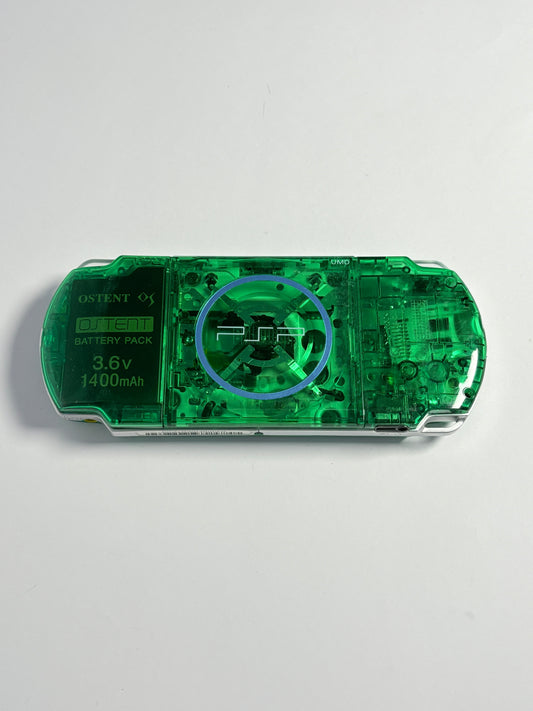 PSP 3000 - Transparent Green