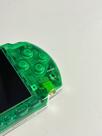 PSP 3000 - Transparent Green