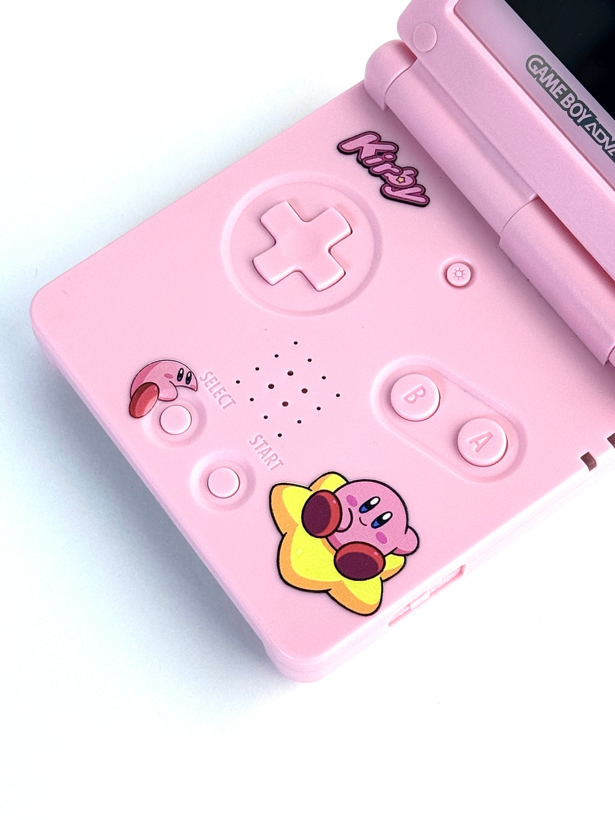 Game Boy Advance SP – Kirby Inspired Custom edition