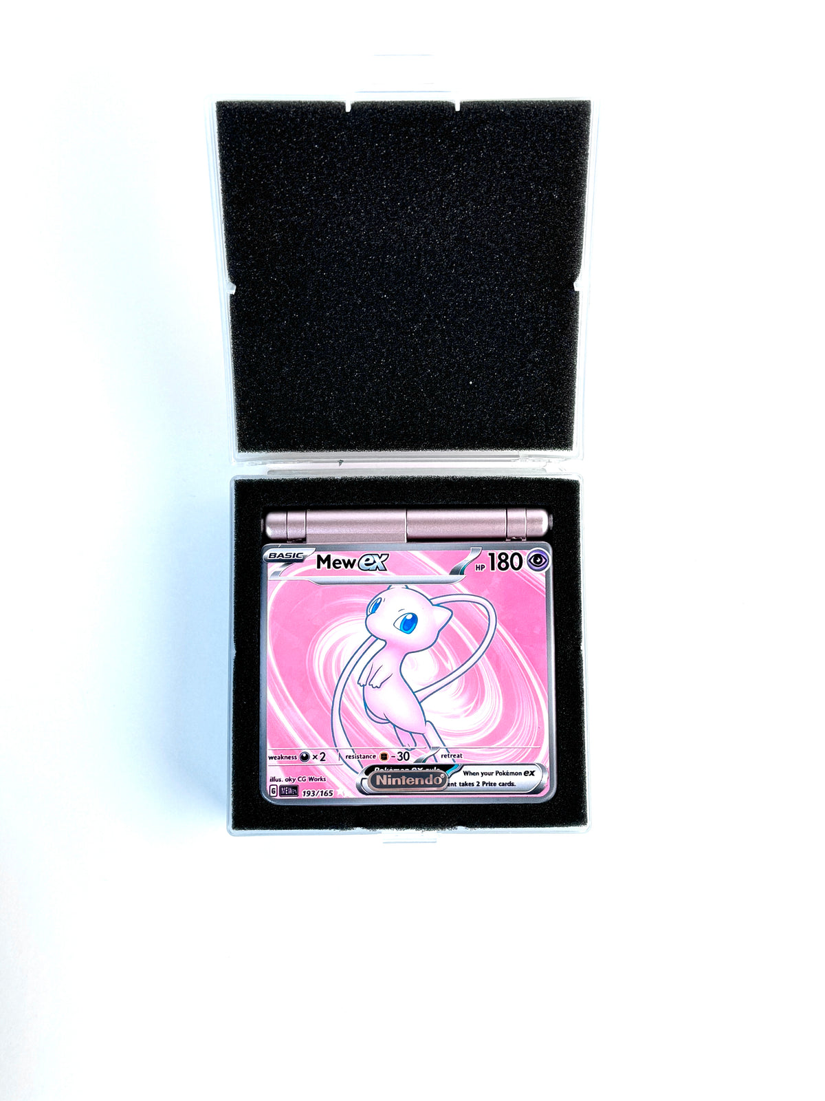Game Boy Advance SP – Mew inspired custom&nbsp;