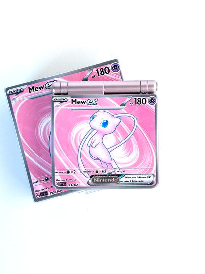 Game Boy Advance SP – Mew inspired custom&nbsp;