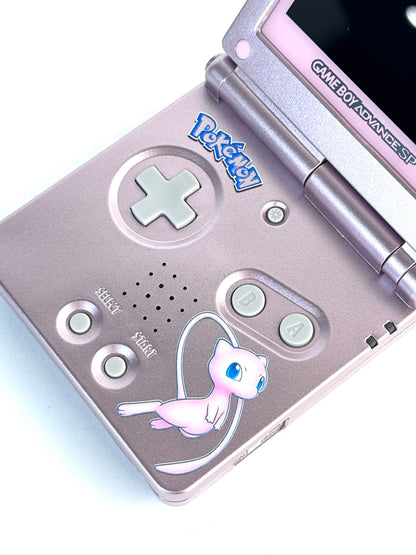 Game Boy Advance SP – Mew inspired custom&nbsp;